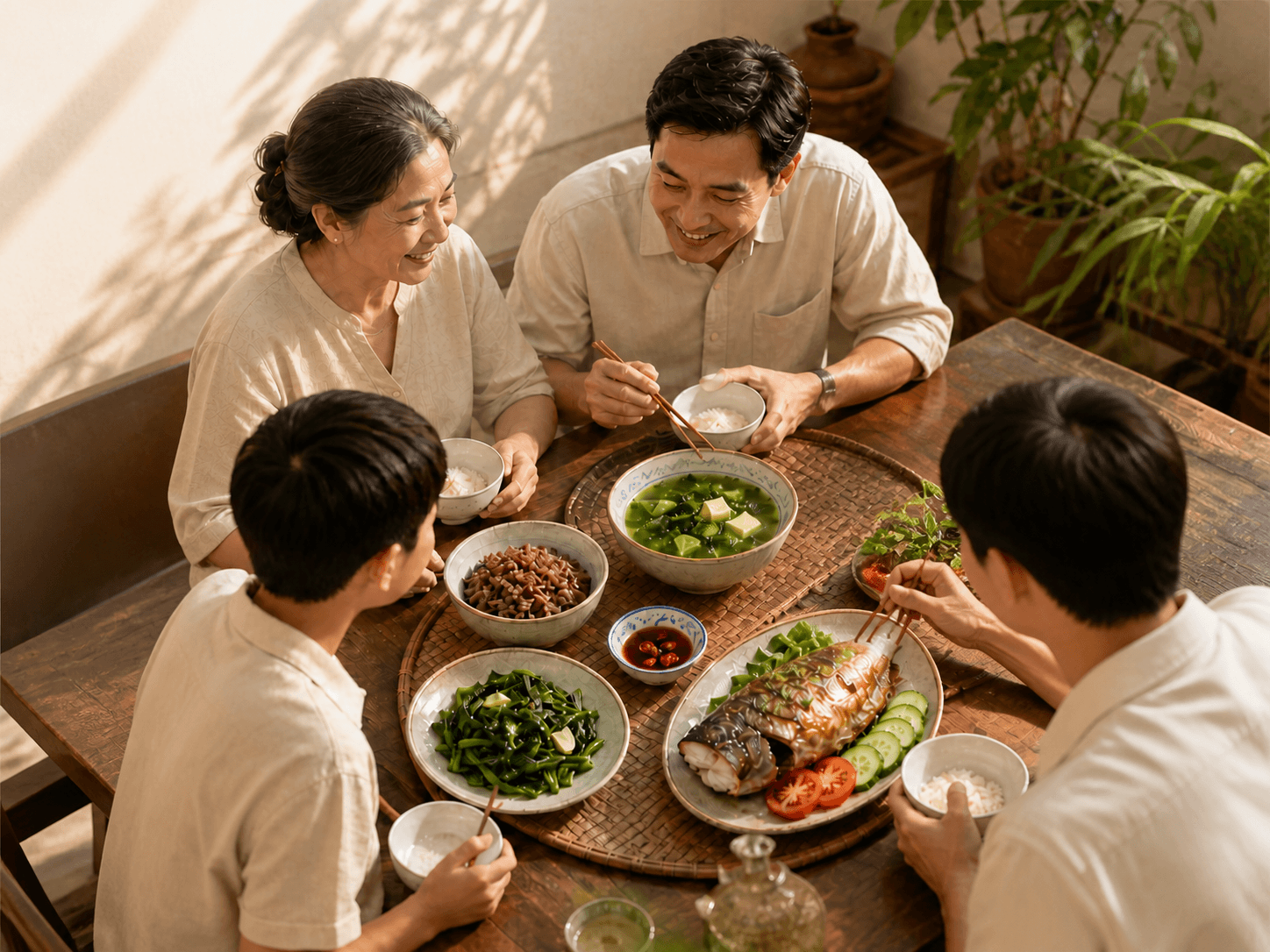 Gia đình Việt cùng đồng hành trong quá trình chăm sóc sức khỏe